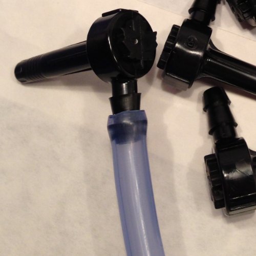 3 Maple Sap Ecolo Spouts With 2 Ft. Blue Drop Lines, Spile, Tap,