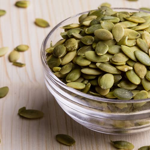 Lark Ellen Farm Sprouted Organic Pumpkin Seeds, Unsalted Raw Pum...