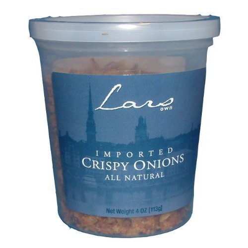 Lars Own Imported Crispy Onions 4 Ounce Package Pack Of 2