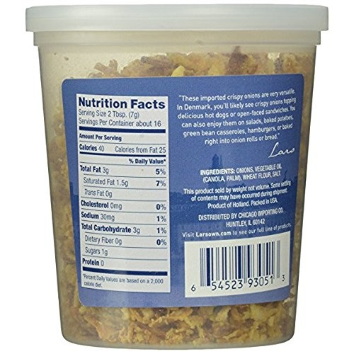 Lars Own Crispy Onions, 4-Ounce Containers 6