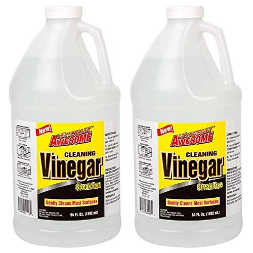 LAs Totally Awesome Streak Free Cleaning Vinegar, 64 oz 2 Pack