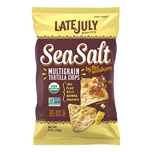 Late July Snacks Multigrain Sea Salt By The Seashore Tortilla Ch