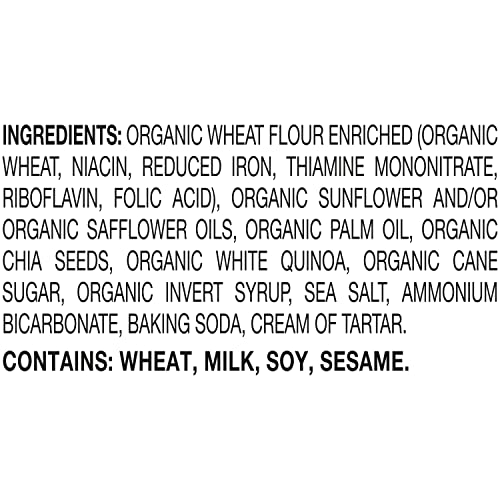 Late July Organic Chia & Quinoa Crackers, 6 oz. Box