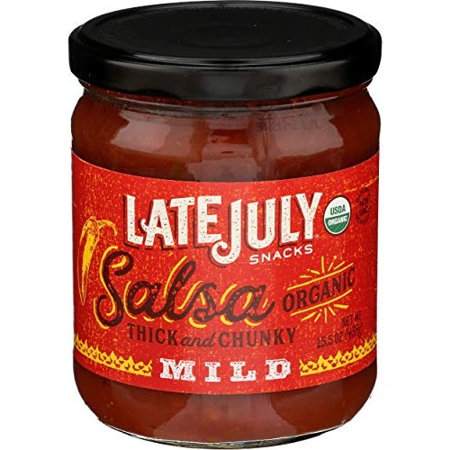 Late July, Salsa Mild Organic, 15.5 Ounce