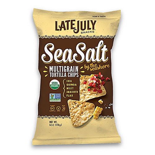 Late July Snacks Organic Multigrain Tortilla Chips Gluten Free S