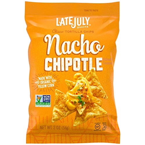 Late July Snacks Clásico Nacho Chipotle Tortilla Chips, 2 Ounce