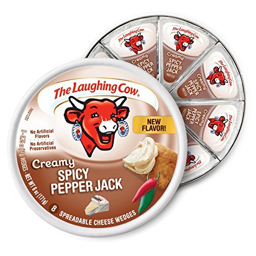The Laughing Cow, Spreadable Cheese Wedges, 6Oz Round Pack Of 4