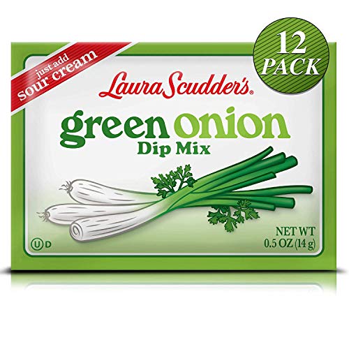Laura Scudders Green Onion Dip Mix Seasoning Powder Sauce 12 P