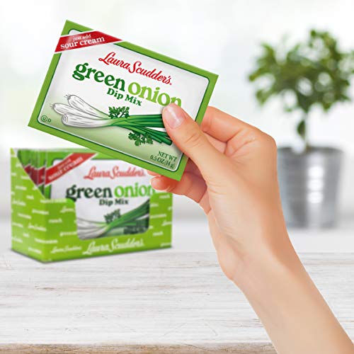 Laura Scudders Green Onion Dry Dip Mix, Great For Vegetables, Ch