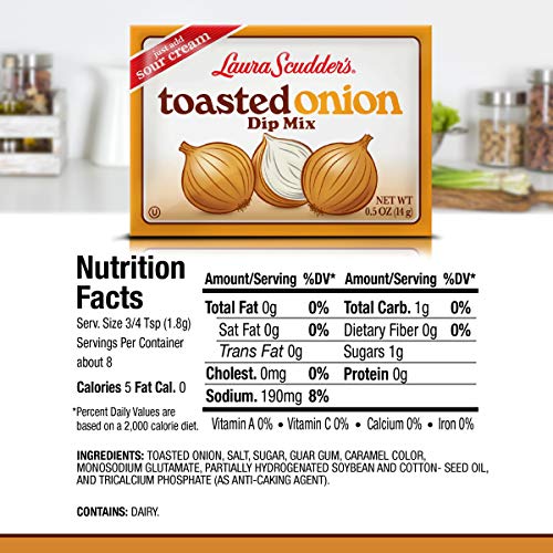 Laura Scudders Toasted Onion Fun Dip Mix Seasoning Powder Sauce