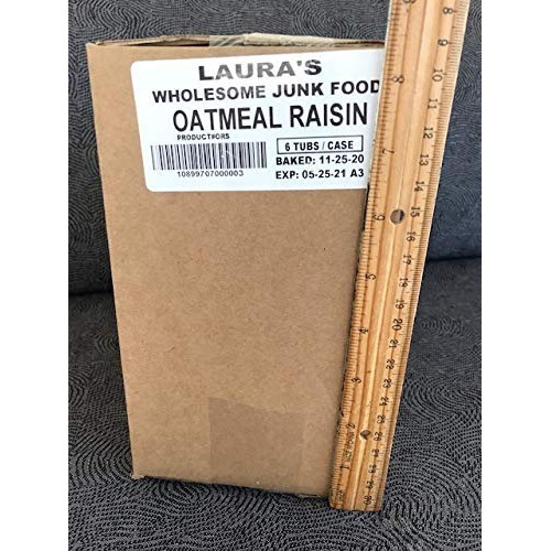 Lauras Wholesome Junk Food Cookie, X-Treme Choc Fudge, 7 Ounce