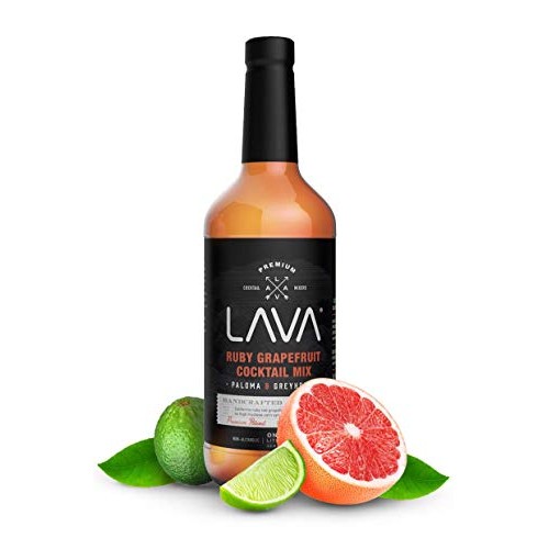 Lava Premium Skinny Paloma Mix Craft Cocktail Mixer, Ruby Red Gr