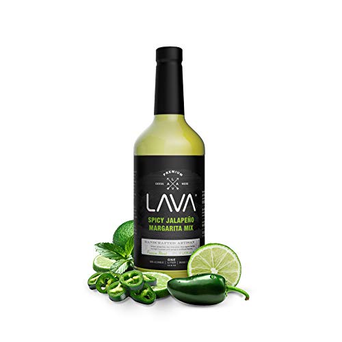 Lava Premium Spicy Jalapeño Margarita Mix By Lava Craft Cocktail