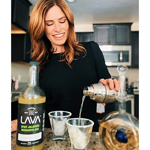Lava Premium Spicy Jalapeño Margarita Mix By Lava Craft Cocktail