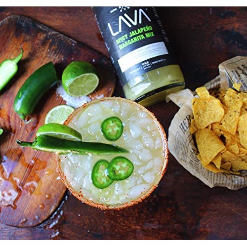 Lava Premium Spicy Jalapeño Margarita Mix By Lava Craft Cocktail