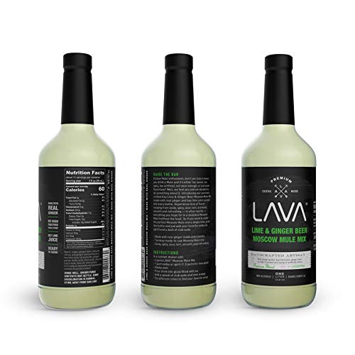 Lava Premium Spicy Moscow Mule Mix By Lava Craft Cocktail Co., M