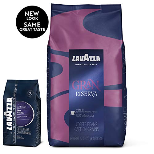 Lavazza Gran Riserva Whole Bean Coffee Blend, Dark Espresso Roas Lavazza Gran Riserva Whole Bean Coffee Blend, Dark Espresso Roas