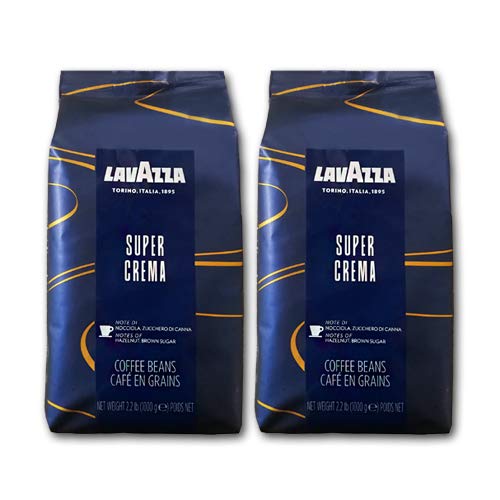 Lavazza Super Crema Espresso Whole Bean Coffee, 2.2-Pound Bag 2-