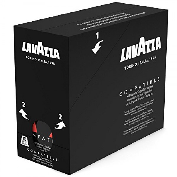 Lavazza Armonico Dark Roast Coffee Capsules Compatible With Nesp