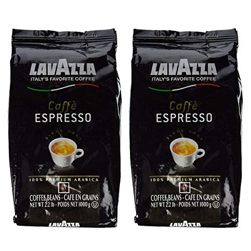 Lavazza Caffe Espresso Whole Bean Coffee Blend, Medium Roast, 2.