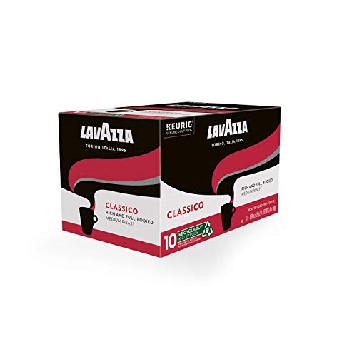 Lavazza Classico Single-Serve Coffee K-Cups For Keurig Brewer, M