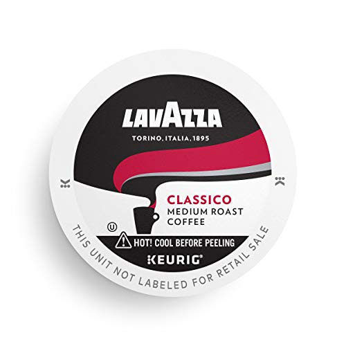 Lavazza Classico Single-Serve Coffee K-Cups For Keurig Brewer, M