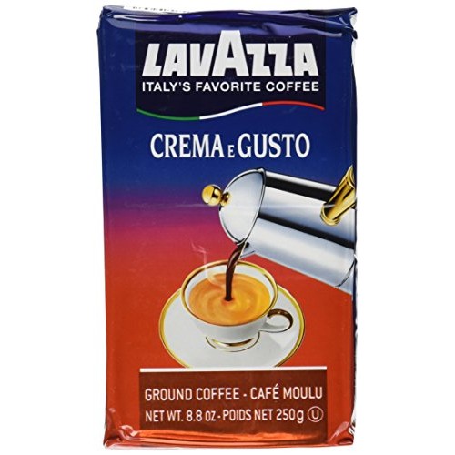 Lavazza Crema E Gusto Ground Coffee, Italian Espresso, 8.8-Ounce