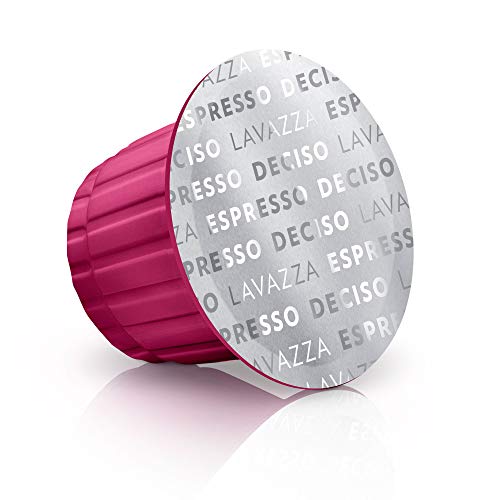 Lavazza Deciso Espresso Dark Roast Capsules Compatible With Nesp