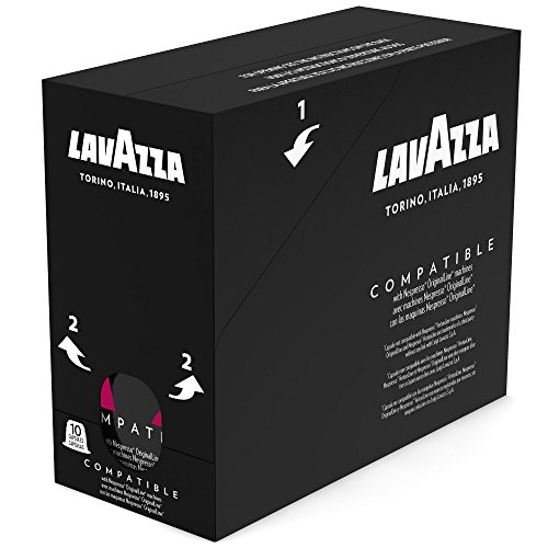 Lavazza Deciso Espresso Dark Roast Capsules Compatible With Nesp