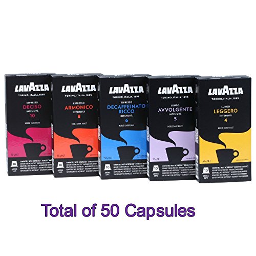 Lavazza Espresso Capsules Compatible With Nespresso Original Mac