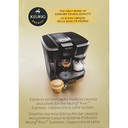 Lavazza Espresso Classico For Keurig Rivo System,2-18 Packs 36-0