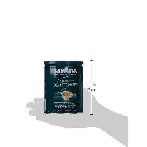 Lavazza Espresso Decaffeinated Ground Coffee, 8 Oz Lavazza Espresso Decaffeinated Ground Coffee, 8 Oz