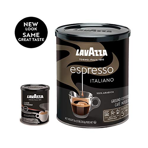 Lavazza Espresso Italiano Ground Coffee Blend, Medium Roast, 8-O Lavazza Espresso Italiano Ground Coffee Blend, Medium Roast, 8-O