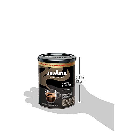 Lavazza Espresso Italiano Ground Coffee Blend, Medium Roast, 8-O Lavazza Espresso Italiano Ground Coffee Blend, Medium Roast, 8-O