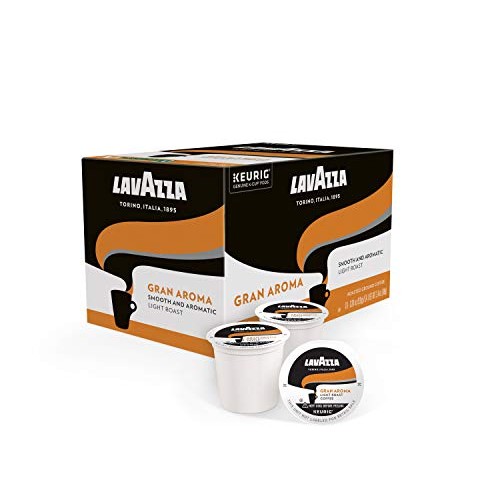 Lavazza Gran Aroma Single-Serve Coffee K-Cup Pods For Keurig Bre