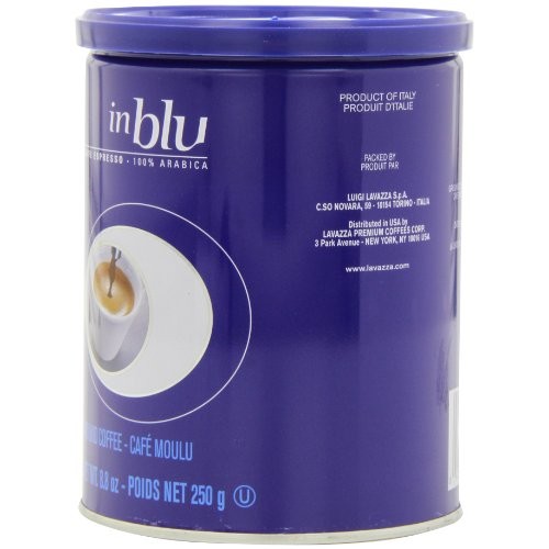 Lavazza In Blu Espresso Ground Coffee Blend, Medium Espresso Roa