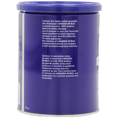 Lavazza In Blu Espresso Ground Coffee Blend, Medium Espresso Roa