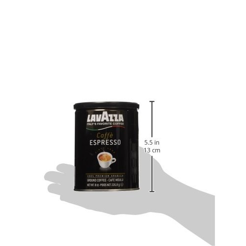 Lavazza Italian Coffee, Caffe Espresso, 100% Premium Arabica Gro