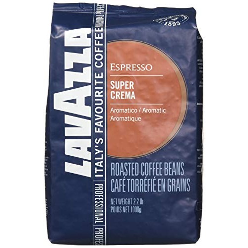 Lavazza Italian Super Crema Espresso Whole Bean Value Pack 3