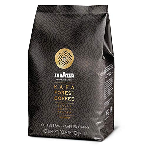 Lavazza Kafa Forest Coffee Whole Beans, Single Origin Ethiopia,