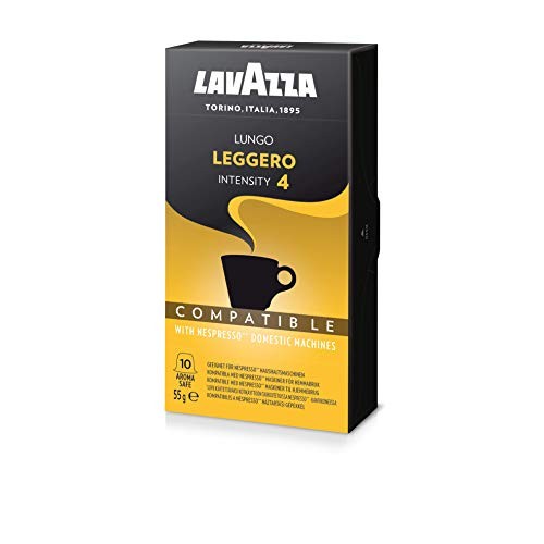 Lavazza Leggero Lungo Medium Roast Capsules Compatible With Nesp