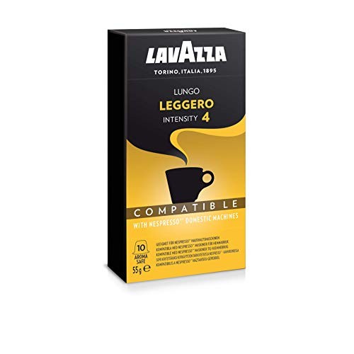 Lavazza Leggero Lungo Medium Roast Capsules Compatible With Nesp