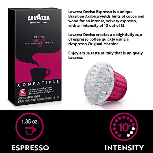 Lavazza Premium Coffee Corp Nespresso Originalline Compatible Ca