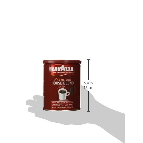 Lavazza Premium House Blend Coffee, 10-Ounce Pack Of 2