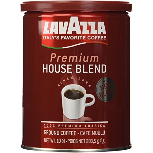 Lavazza Premium House Blend Coffee, 10-Ounce Pack Of 2