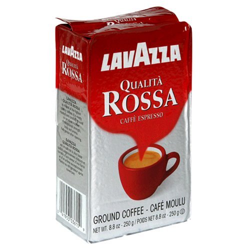 Lavazza Qualita Rossa, 8.8 Oz Brick, Ground