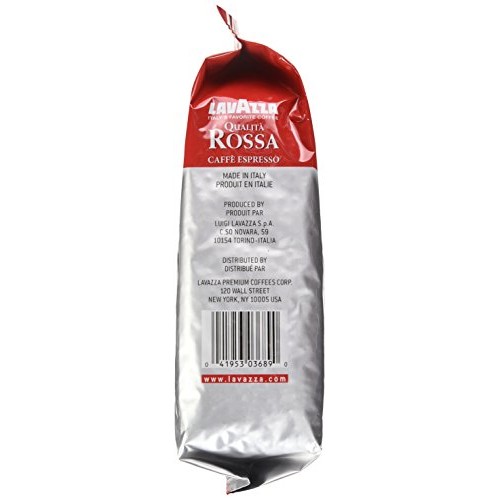 Lavazza Qualita Rossa, Italian Coffee Beans Expresso, 2.2Lb