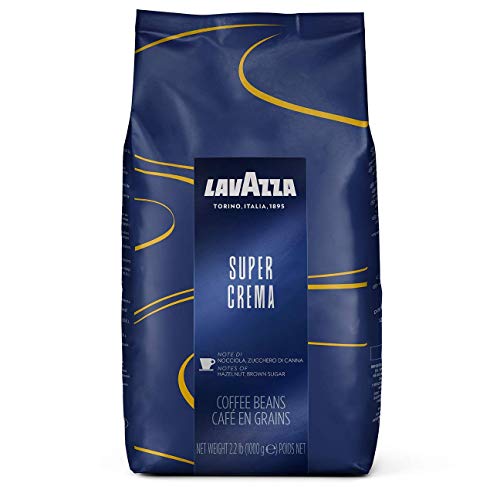 Lavazza Super Crema Espresso - Whole Bean Coffee, 2.2-Pound Bag