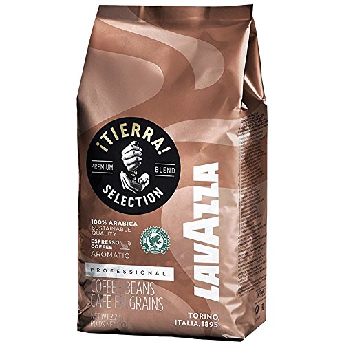 Lavazza Tierra! Selection Whole Bean Coffee Blend, Medium Roast,