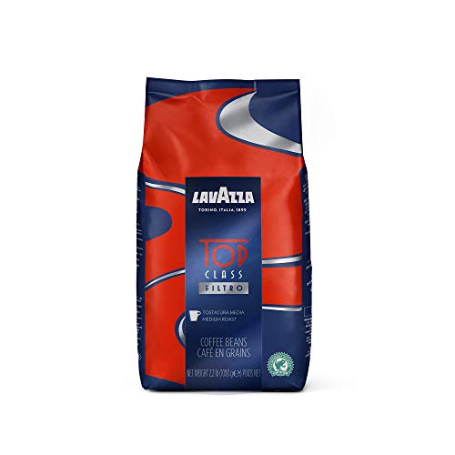 Lavazza Top Class Filtro Whole Bean Coffee Medium Roast 2.2Lb Bag